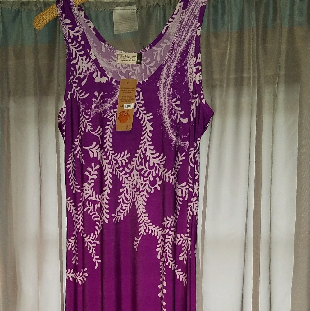 Purple  sun and  fun  dress